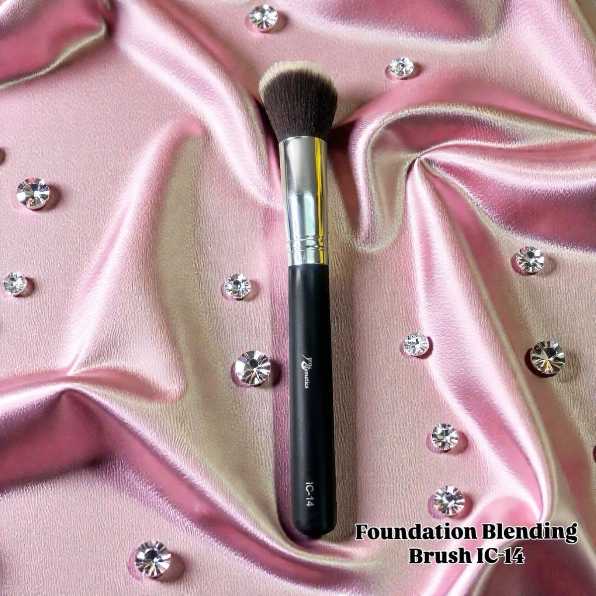 16-Piece Complete Professional Makeup Brush Set with Travel Pouch