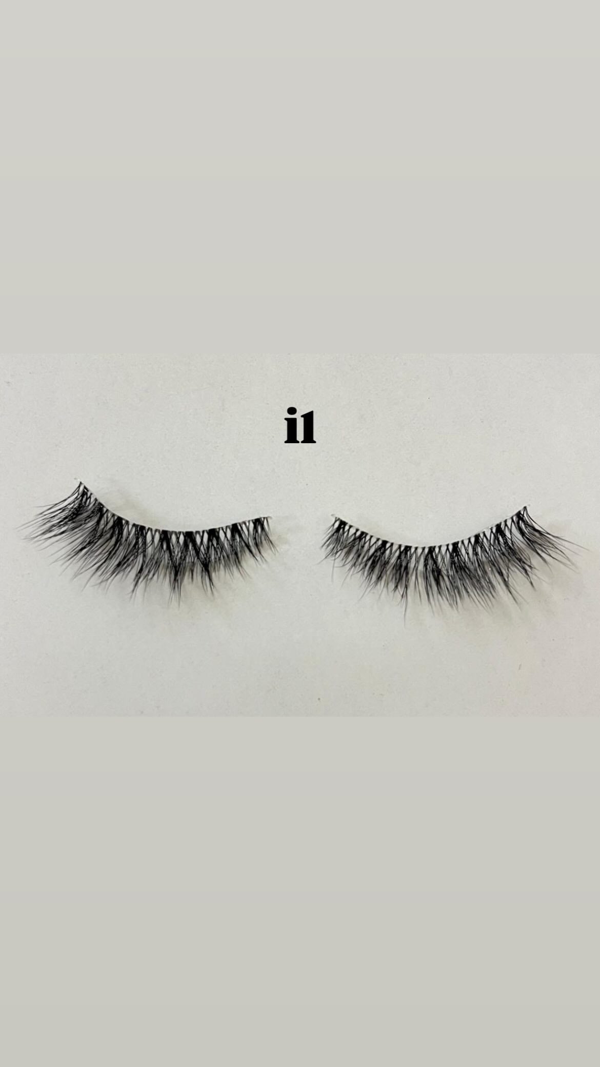 Premium Clear Band Eyelashes - 10 Pairs Pack