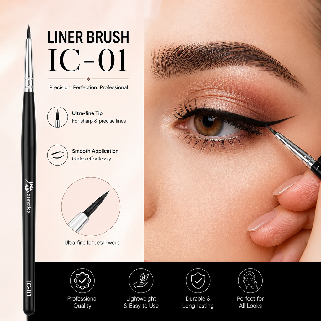 IRACOSMETICS EYELINER BRUSH IC-01