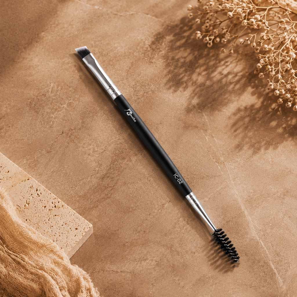 IRACOSMETICS BROW 2 IN 1 ANGULAR BRUSH IC-02